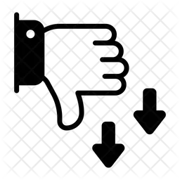 Absteigen  Symbol