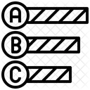 Abstimmungsergebnisse Abstimmung Balkendiagramm Symbol