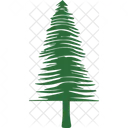 Abstract Pine Tree Icon