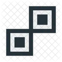 Abstract Figure Squares Icon