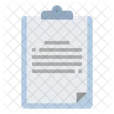 Abstract Record Clipboard Icon
