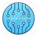 Abstract Board Cpu Icon