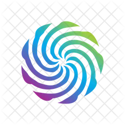 Abstract Circle Whirl  Icon