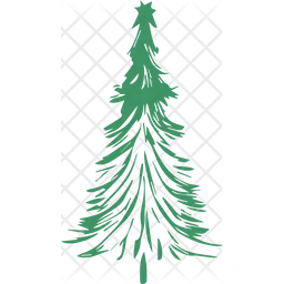 Abstract fir tree  Icon