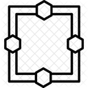 Abstract Frame Artistic Design Decorative Icon