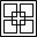 Fractal Fractional Partial Icon
