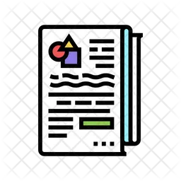 Abstract Report  Icon
