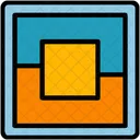 Abstract Shapes With Squares  Icon