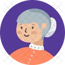 Abuela Madre Avatar Icono