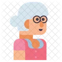 Abuela Mujer Abuelo Icon