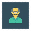 Abuelo Anciano Avatar Icono