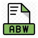 Abw abiword document  Icône