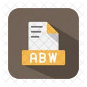 Documento abw abiword  Ícone