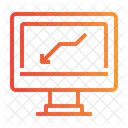 Abwärtsdiagramm  Symbol