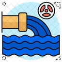 Abwasser Wasserverschmutzung Abwasser Symbol