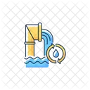 Abwasserservice Wasser Abwasser Icon