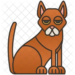 Abyssinian Cat  Icon