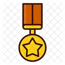 Abzeichen Sternabzeichen Medaille Symbol