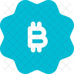 Abzeichen Bitcoin  Symbol