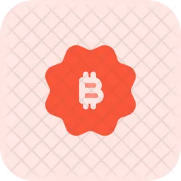 Abzeichen Bitcoin  Symbol