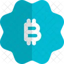 Abzeichen Bitcoin  Symbol