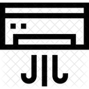 Wechselstrom Audiobuchse Bluetooth Symbol