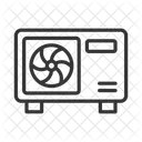 Ac Compressor Air Conditioner Cooling System Symbol