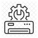 Ac Repair Maintenance Service Air Conditioner Symbol