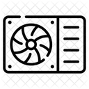 Ac Unit Ac Outer Cooling System Icon