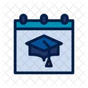 Academic Calendar Schedule University Icon