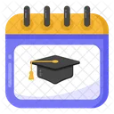 School Calendar Academic Calendar Education Calendar Icon