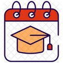 Academic Calendar Schedule Monthly Calendar Icon