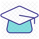 Academic Cap Mortarboard Graduation Cap Icon