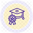 Academic Excellence Line Icon Icon