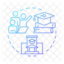 Academic incubators  Icon