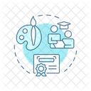 Academies And Training Centers  Icon