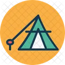 Acampamento  Ícone