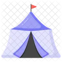 Acampamento  Ícone