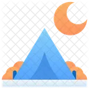Acampamento  Ícone