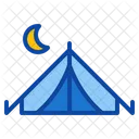 Camping Acampamento Tenda Aventura Ferias Noite Ao Ar Livre Icon