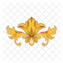 Acanthus floral  Icon