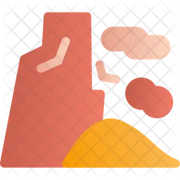 Acantilado  Icono