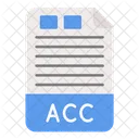 Type Acc File Computer File Type Icon