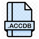 Accdb Datei Dateierweiterung Symbol
