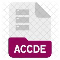Accde file  Icon