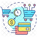 Accelerated online buying  Icon