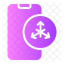 Accelerometer Sensor Smartphone Ui Icon