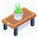 Table Pot Accent Table Tabletop Icon