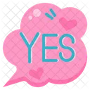 Accept Yes Conversation Icon