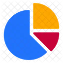 Pie Chart Marketing Graph Icon
